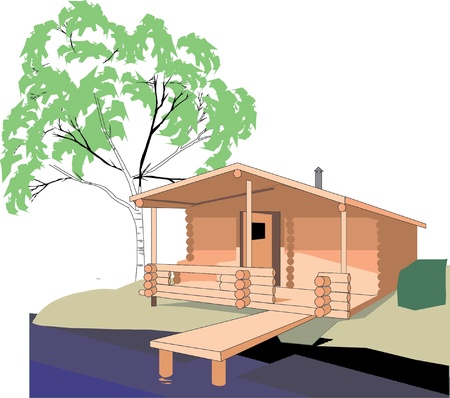 illustration of  house のイラスト素材
