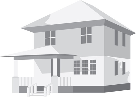 illustration of  house のイラスト素材