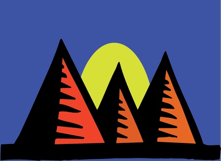 pyramidsのイラスト素材