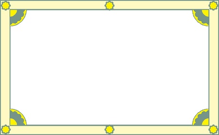 Vector decorative frameのイラスト素材