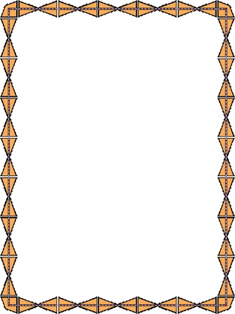 decorative frameのイラスト素材