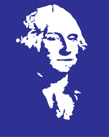 Vector illustration of George Washington のイラスト素材