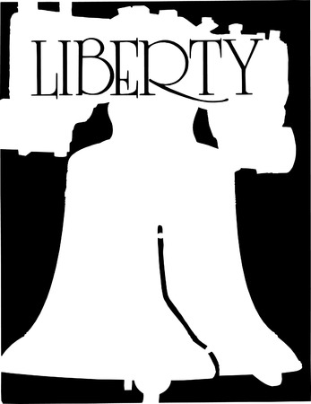 Liberty bell のイラスト素材