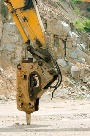 Rock drillの写真素材