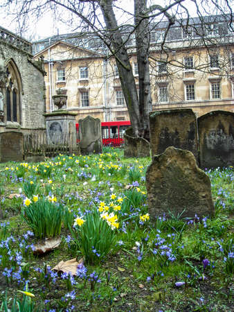 graveyard at london in englandのeditorial素材
