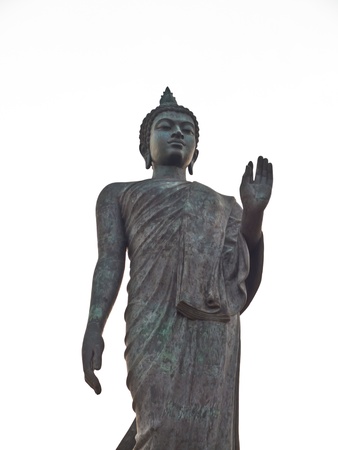 Big Buddha at Phutthamonthon district, Nakhon Pathom Province of Thailandの写真素材