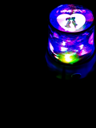 a lamp master light i love youの写真素材