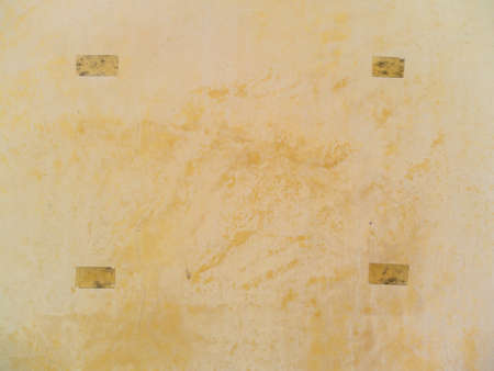 A Old Yellow texture Wall and backgroundの写真素材
