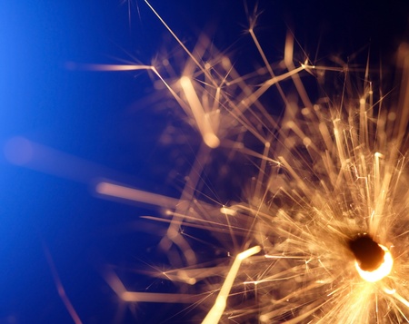 abstract sparklerの写真素材