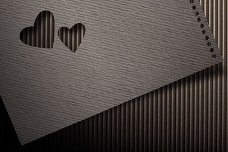 real texture valentine cardの写真素材