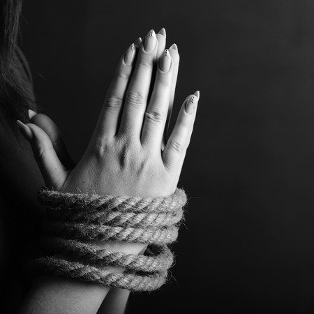 bound handsの写真素材