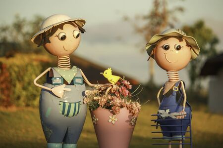 Decoration garden dollの写真素材