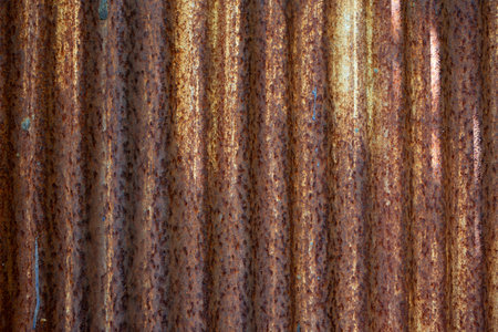 Rusty and old zinc background image