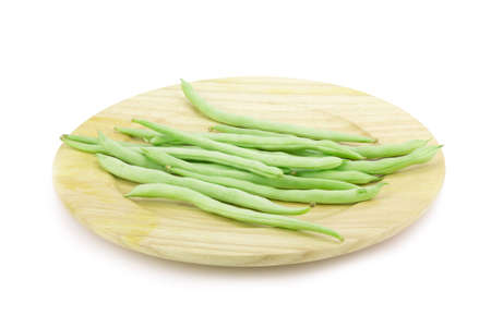 green peas isolated on white background..の写真素材