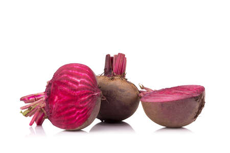 Beetroot isolated on white background.