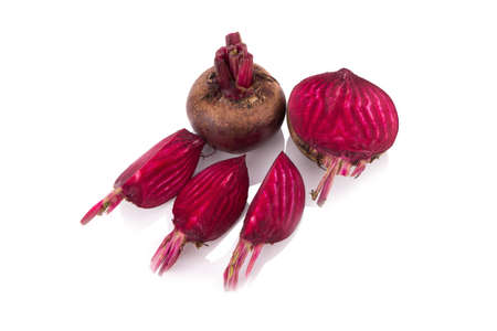 Beetroot isolated on white background.