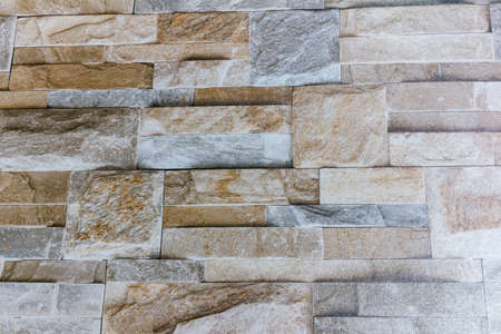 stone block floor.wall. texture background.の写真素材