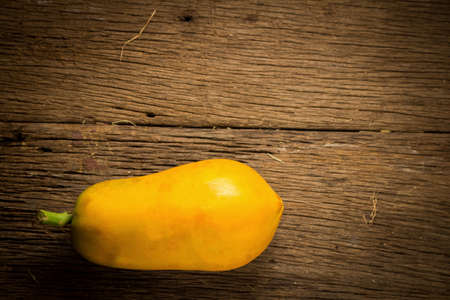 papaya fruit. old wooden. moring. sunset. art. asian. top view.の写真素材
