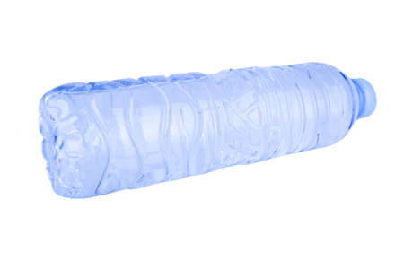 bottle water isolated on white background.
