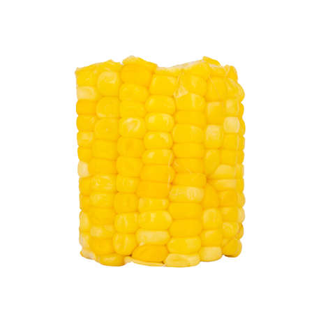 sweetcorn isolated on white background.