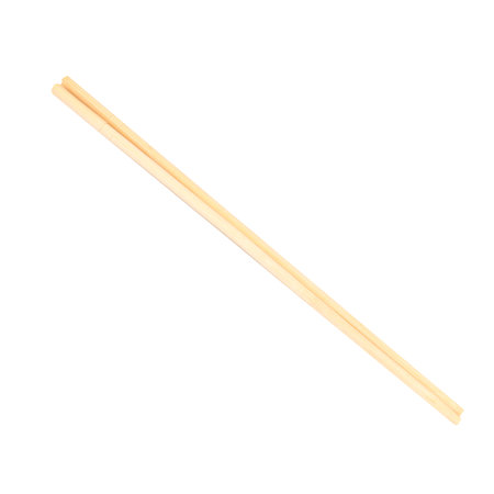 Wooden chopsticks white background.の写真素材