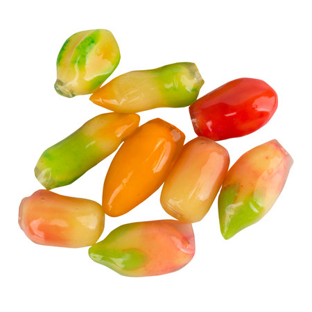 Luk Chup pile isolated on white background.の写真素材