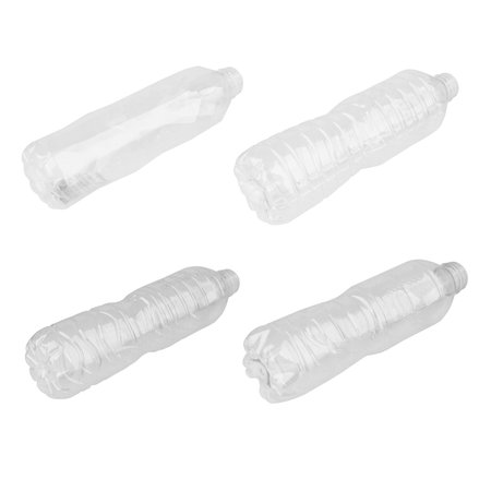 bottle isolated on white background plastic.の写真素材