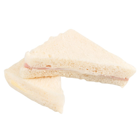 Sandwich isolated on white background.の写真素材