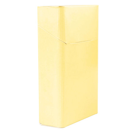 cigarette box on white background product.の写真素材