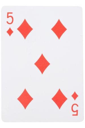 card gambling on white game luck five dimonds.