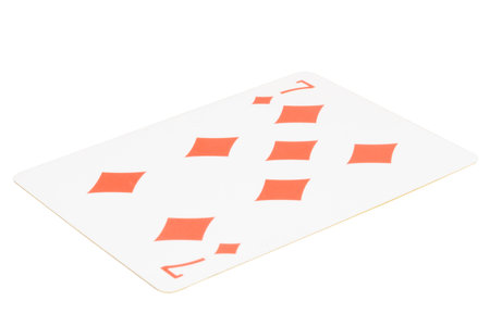 card gambling on white game luck seven diamonds.