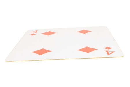 card gambling on white game luck four diamonds.