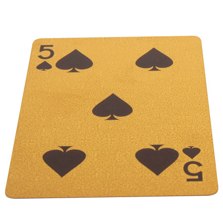 card gambling five spades gold.