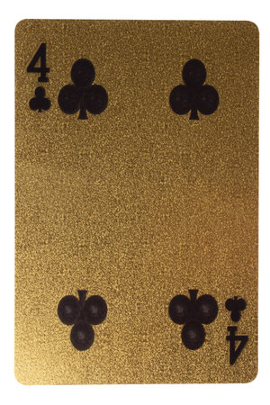 card gambling four clubs gold.