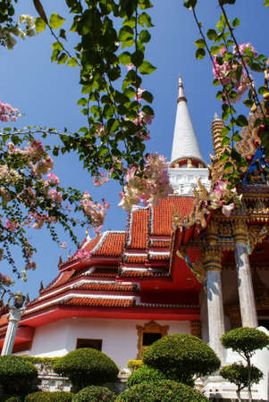 Buddha / Wat Bang Riang in Phang Nga Province, Thailand.の写真素材