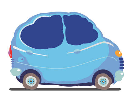 little fun autoのイラスト素材