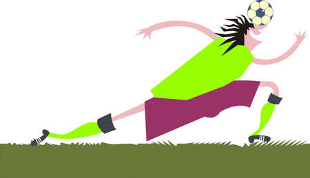 nose, grassのイラスト素材