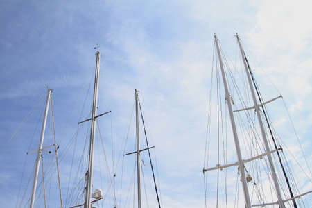 Yacht masts