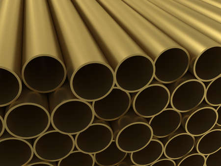 The group of non-ferrous alloy tubing