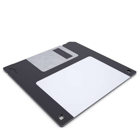 Floppy disk  Isolated render on a white background