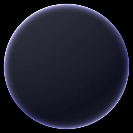 X-ray sphere  Isolated on the black backgroundの写真素材
