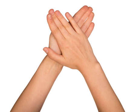 Hands applauding