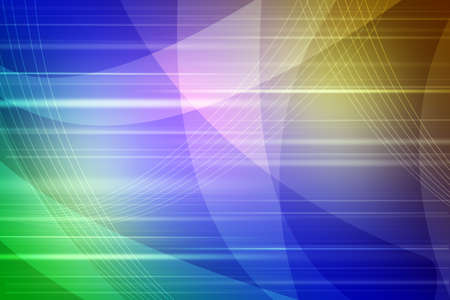 Abstract blue and yellow background with waves
