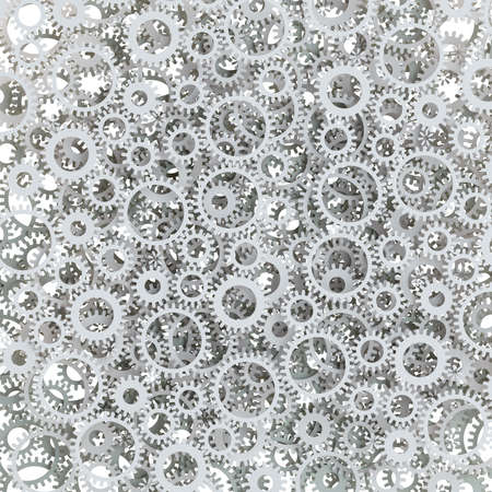 Texture of white gear wheelsの写真素材