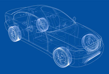 Concept car.のイラスト素材