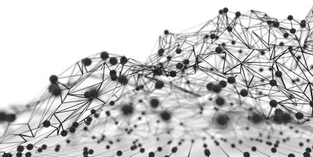 Global network concept. 3D renderingの写真素材