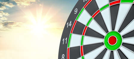 Target dart. 3d illustration