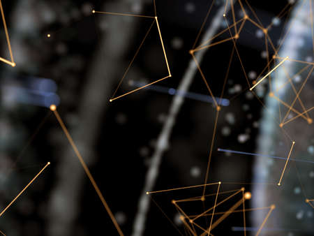 Global network backgroundの写真素材