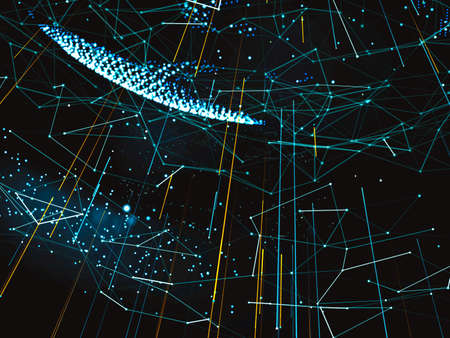 Abstract submission of payments or networksの写真素材