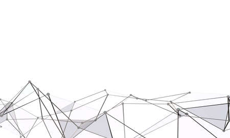 White abstract technology background